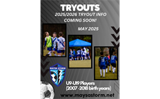 Save The Date: 25/26 Tryout Info